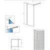 Radaway MODO NEW 2 sprchová stena 150 x 200 cm