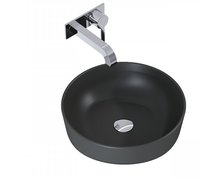 Elita LORCA keramické umývadlo na dosku 41,5 cm, Antracit Matt RE040420046010