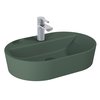 Elita BABETTE Umývadlo na dosku 62 x 41 cm, Forest Green Matt RE040620017010