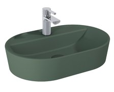 Elita BABETTE Umývadlo na dosku 62 x 41 cm, Forest Green Matt RE040620017010