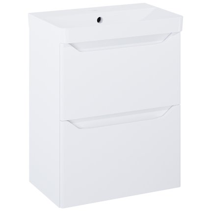 Elita HELO kúpeľňová skrinka s umývadlom 50 x 35,3 cm, biela matná RE020500205290