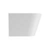 Besco CeraBe LAAX WHITE závesný bidet 49,5 x 36,5 cm B-LA-B