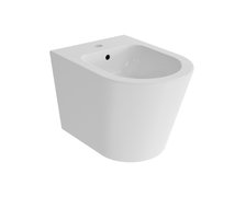 Besco CeraBe LAAX WHITE závesný bidet 49,5 x 36,5 cm B-LA-B