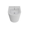 Besco CeraBe LAAX WHITE závesný bidet 49,5 x 36,5 cm B-LA-B
