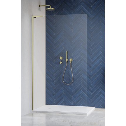 Radaway MODO SL BRUSHED GOLD II  sprchová zástena 65 x 206 cm 10319065-99-01L