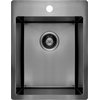 Deante OLFATO PRECIOUS 1-komorový nerezový drez 50,5 x 39 cm, titanium ZPO_D10E