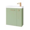 Uptrend kúpeľňová skrinka Nook set s umývadlom 55 cm šalvia matná 010-SU55-06+TR41366