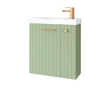 Uptrend kúpeľňová skrinka Nook set s umývadlom 55 cm šalvia matná 010-SU55-06+TR41366