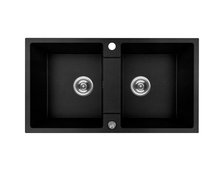 Kuchinox RAB granitový drez 80 x 44 cm, čierny SBF_720Y