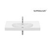 Roca MERIDIAN Fineceramic® nástenné/nábytkové umývadlo 100 x 46 cm A327746S00