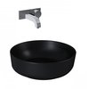 Elita LORCA keramické umývadlo na dosku 41,5 cm, Black Matt RE040420047160