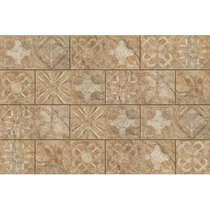 Cerrad Torstone Brown Decor dekoračný obklad matný 14,8 x 30 cm
