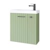 Uptrend kúpeľňová skrinka Nook set s umývadlom 55 cm šalvia matná 010-SU55-07+TR41366