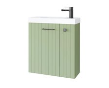 Uptrend kúpeľňová skrinka Nook set s umývadlom 55 cm šalvia matná 010-SU55-07+TR41366
