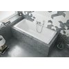 Excellent Aquaria – Obdĺžniková akrylátová vaňa do kúpeľne 170 × 75 cm (WAEX.AQU17WH)