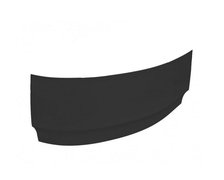 Besco PRAKTIKA BLACK čelný panel k vani PRAKTIKA 140 cm - pravý