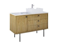 Elita LEGACY kúpeľňová skrinka pod umývadlo 120 cm 3S 1D pravá, prírodný dub RE011201096690