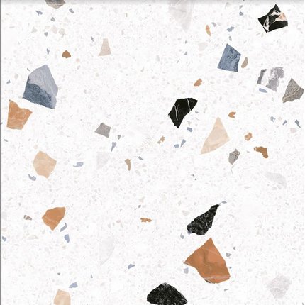 Home Stracciatella Terazzo White rektifikovaný dlažba /obklad matný 60 x 60 cm