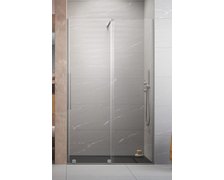 Radaway FURO BRUSHED NIKEL DWJ sprchové dvere 90 x 200 cm 10107472-91-01L+10110430-01-01