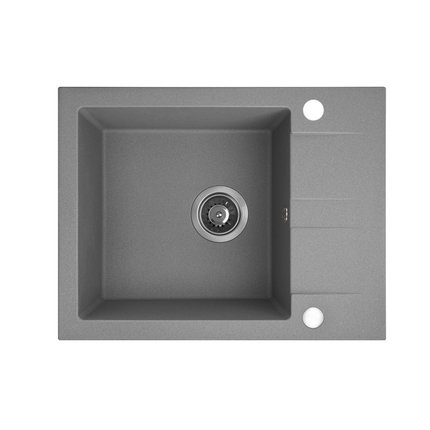 Kuchinox SHIRE granitový drez 57 x 44 cm, sivý SBS_513Y