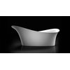 Marmorin ALICE III umývadlo zápustné čierná lesk 60x38,6 cm P_U_002_03_0600 Black