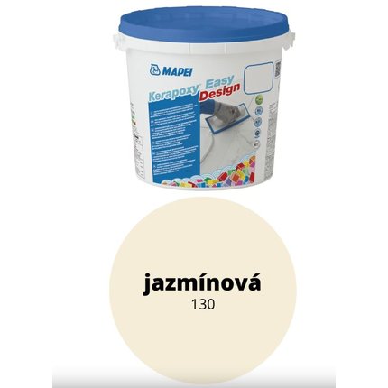 MAPEI KERAPOXY Easy Design EPOXIDOVÁ ŠKÁROVACIA HMOTA 3 kg 130 jazmínová
