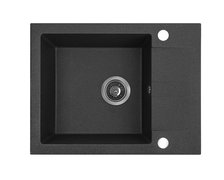Kuchinox SHIRE granitový drez 57 x 44 cm, čierny SBS_713Y