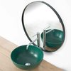 Rea DEMI MINI AIAX SHINY keramické umývadlo na dosku 40,5 x 31 cm U5065