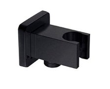 Valvex KVADRO PLUS Black podmietkové pripojenie sprchovej hadice s držiakom 2444620