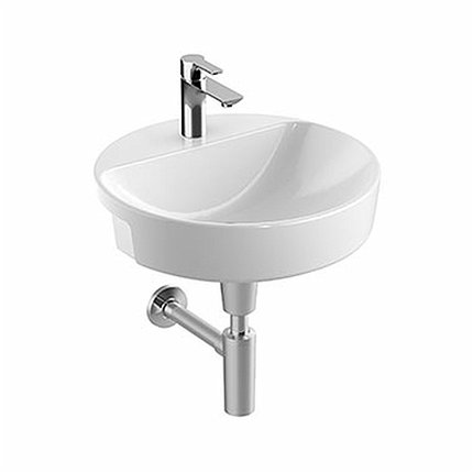 Kolo Geberit VariForm keramické umývadlo zápustné 50 cm, s otvorom na batériu s prepadom
