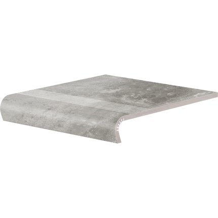 Cerrad V-shape PIATTO GRIS schodnica s nosom,matná 30 x 32 cm 06804