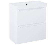 Elita HELO kúpeľňová skrinka s umývadlom 60,8 x 35,3 cm, biela matná RE020600205290