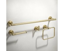 Rea GRID BRUSH GOLD sada doplnkov do kúpeľne REA-05010