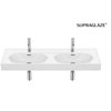 Roca MERIDIAN Fineceramic® nástenné/nábytkové umývadlo 120 x 46 cm A327747S00