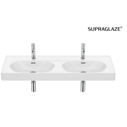 Roca MERIDIAN Fineceramic® nástenné/nábytkové umývadlo 120 x 46 cm A327747S00