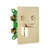Rea FENIX-DAVIS TERMOSTAT GOLD podomietkový sprchový set + box P6324