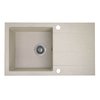 Kuchinox SHIRE granitový drez 76 x 44 cm, bež SBS_411Y