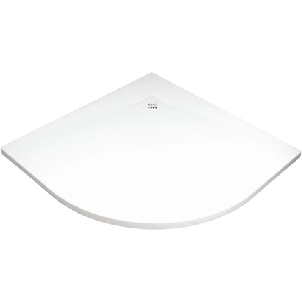 Deante SILIA štvrťkruhová sprchová vanička 90 x 90 x 3,5 cm biela KSPA00909B