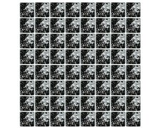 HOME BLACK Silver sklenená mozaika 30 x 30 cm