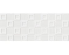 ASTUN CUBIC BLANCO BRILLO 25x60 cm