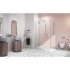 Radaway ESSENZA PRO KDJ štvorcový sprchový kút 80 x 80 x 200 cm 10097080-01-01L+10098080-01-01