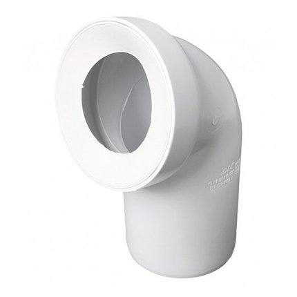 Land pripojovacie koleno WC spodné dopojenie Ø 110 / 75°