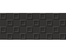 ASTUN CUBIC NERO BRILLO 25x60 cm