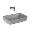 Elita NOMIA keramické umývadlo na dosku 50 x 39 cm, Light Grey Matt RE040500055870