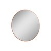 Elita SHARON ROUND zrkadlo s Led osvetlením v ráme 100 cm, 168702