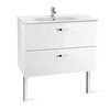 Kúpeľňová skrinka VICTORIA BASIC UNIK set s umývadlom 100 x 46 cm