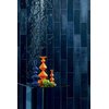 Tubadzin MASOVIA Blu Marino B Gloss STR lesklý obklad 7,8 x 29,8 cm