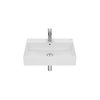 Roca INSPIRA FINECERAMIC® nástenné umývadlo 60 x 49 cm, biele matné A32752C620