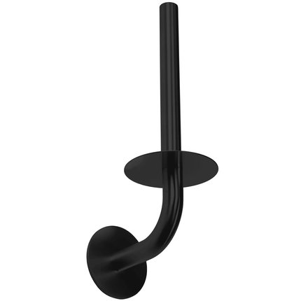 Rea 322220A BLACK držiak toaletného papiera REA-77102