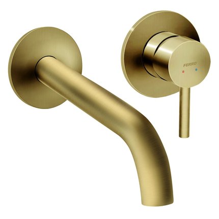 Novaservis FERRO CIRICULUS podomietková umývadlová vodovodná batéria, brúsená zlatá BCK3PABG